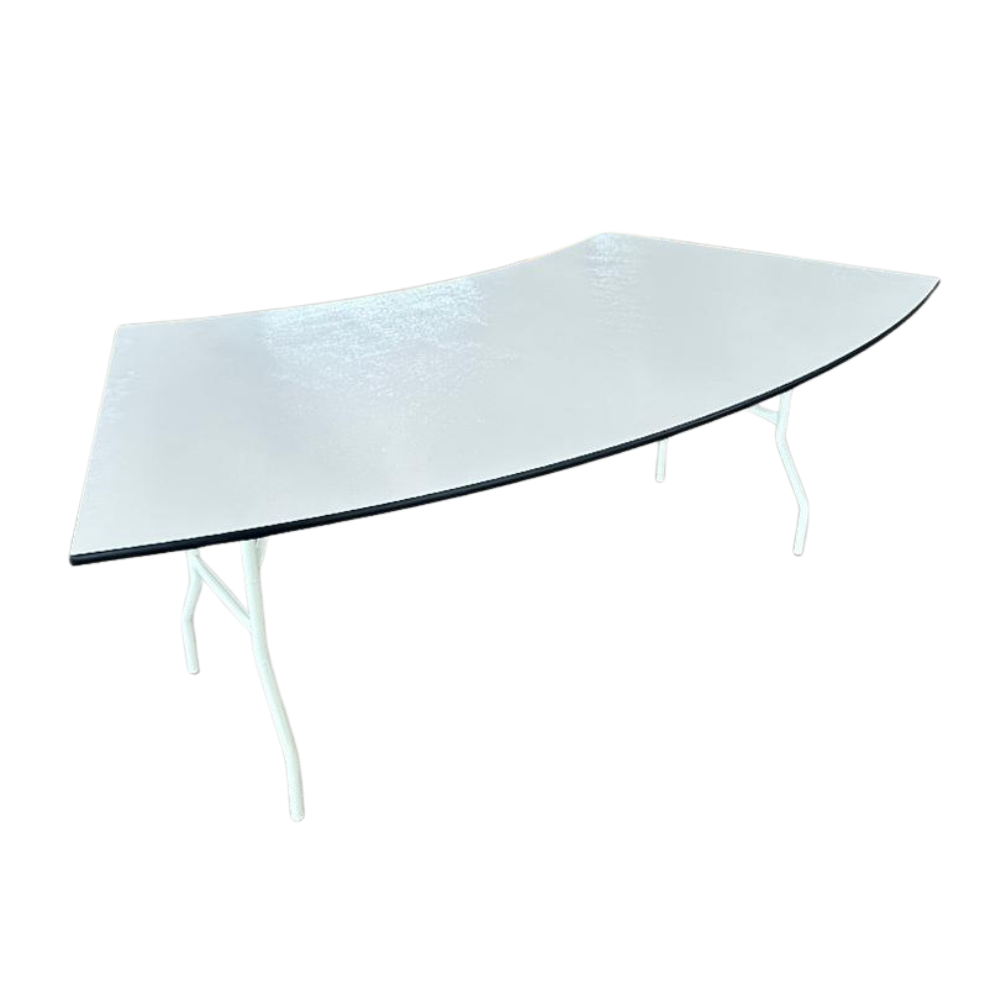 Serpentine Trestle Table