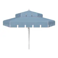 Delta Blue / White Piping
