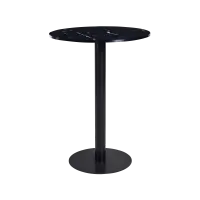 Black Marble Stone Black Edge Band