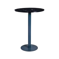 Black Marble Stone Black Edge Band